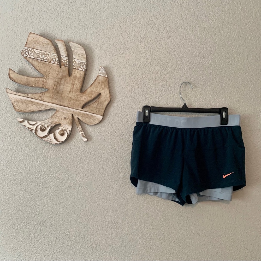 Navy Nike Running Shorts